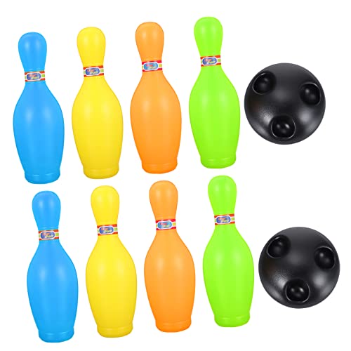Milisten 1 Satz Kegelspiel Set für Kleinkinder Pins und Bälle Lernspielzeug für Drinnen und Draußen Fördert die Sportlichen Fähigkeiten Körperliche Fitness von Kindern Milisten 1 Satz Kegelspiel Set für Kleinkinder Pins und Bälle Lernspielzeug für Drinnen und Draußen Fördert die Sportlichen Fähigkeiten Körperliche Fitness von Kindern von Milisten