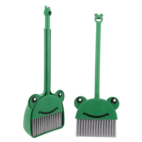 Milisten 1 Satz Kehrschaufel für Kleinkind Besen Mini -Besen mit Staubpan für Jungen Kehrbürste Mini -Handbesenstaubpan Kinderreinigungsmittel Kehrbesen Plastik Grün Milisten 1 Satz Kehrschaufel für Kleinkind Besen Mini -Besen mit Staubpan für Jungen Kehrbürste Mini -Handbesenstaubpan Kinderreinigungsmittel Kehrbesen Plastik Grün von Milisten