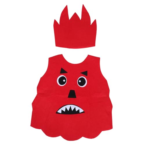 Milisten 1 Satz Kinderdrama -kostüm Halloween-fotoshooting-requisiten Rollen Halloween -kostüme Halloween Requisiten Für Fotoshooting Kinderkostüme Rot Vlies Milisten 1 Satz Kinderdrama -kostüm Halloween-fotoshooting-requisiten Rollen Halloween -kostüme Halloween Requisiten Für Fotoshooting Kinderkostüme Rot Vlies von Milisten