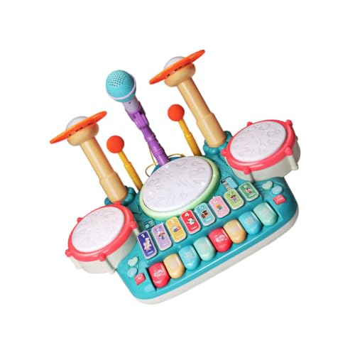 Milisten 1 Satz Kinderspielzeug Musikinstrumente Multifunktionale Musiktrommel kreative Musikspielzeuge musikalisches Plastik Sky-Blue Milisten 1 Satz Kinderspielzeug Musikinstrumente Multifunktionale Musiktrommel kreative Musikspielzeuge musikalisches Plastik Sky-Blue von Milisten