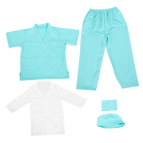 Milisten 1 Satz Kleidung des Kinderarztes laborkittel Arztkittel für Kleinkinder Arzt Kostüm Berufstagskostüm für Arztuniform verkleiden sich Ärzte Kostüm Stoff Milisten 1 Satz Kleidung des Kinderarztes laborkittel Arztkittel für Kleinkinder Arzt Kostüm Berufstagskostüm für Arztuniform verkleiden sich Ärzte Kostüm Stoff von Milisten