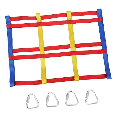 Milisten 1 Satz Kletternetz für Buntes Outdoor für Kletterübungen Robust und Sicher für Garten und Freizeitaktivitäten Fördert Bewegung und Spielspaß Milisten 1 Satz Kletternetz für Buntes Outdoor für Kletterübungen Robust und Sicher für Garten und Freizeitaktivitäten Fördert Bewegung und Spielspaß von Milisten