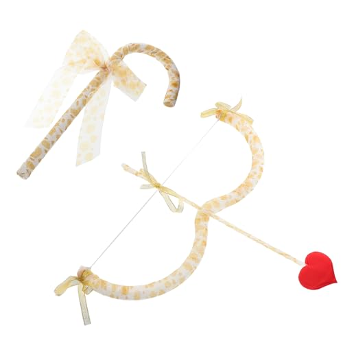 Milisten 1 Satz Kostüm Set Cupid mit Bogen und Accessoires für Valentinstag Cosplay und Mottopartys Romantische Vielseitige Nutzung Bequemes Tragegefühl Einzigartiges Design für Besondere Milisten 1 Satz Kostüm Set Cupid mit Bogen und Accessoires für Valentinstag Cosplay und Mottopartys Romantische Vielseitige Nutzung Bequemes Tragegefühl Einzigartiges Design für Besondere von Milisten