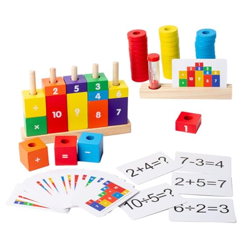Milisten 1 Satz Kreatives Holzspielzeug für Bauklötze zur Mathematikförderung Sicheres und Langlebiges Lernspielzeug für Frühkindliche Entwicklung und Motorikförderung Milisten 1 Satz Kreatives Holzspielzeug für Bauklötze zur Mathematikförderung Sicheres und Langlebiges Lernspielzeug für Frühkindliche Entwicklung und Motorikförderung von Milisten