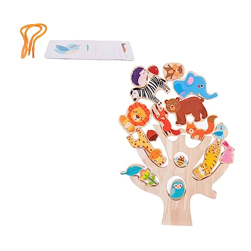 Milisten 1 Satz Kreatives Holzspielzeug für Stapelspiel mit Tieren Pädagogisches Vorstellungskraft und Hand Augen Koordination für Kleinkinder und Vorschulkinder Milisten 1 Satz Kreatives Holzspielzeug für Stapelspiel mit Tieren Pädagogisches Vorstellungskraft und Hand Augen Koordination für Kleinkinder und Vorschulkinder von Milisten