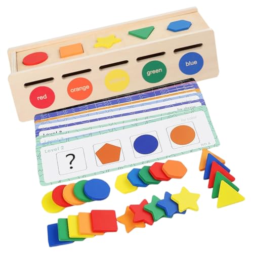 Milisten 1 Satz Kreatives Lernspielzeug für und Formsortierbox für Motorische Fähigkeiten Montessori Holzspielzeug für Kleinkinder Hand Augen Koordination und Logischem Milisten 1 Satz Kreatives Lernspielzeug für und Formsortierbox für Motorische Fähigkeiten Montessori Holzspielzeug für Kleinkinder Hand Augen Koordination und Logischem von Milisten