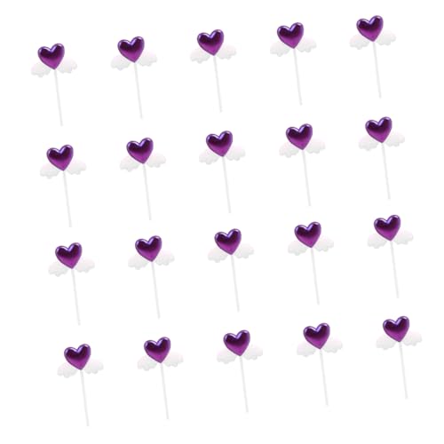 Milisten 1 Satz Kucheneinsatz Dessertdekoration Flügel Cupcake Topper Nachmittagstee Dekoration Geburtstagstorte Dekorationen Cupcake Topper Zum Geburtstag Und Tuch Zufällige Farbe 20 Stück Milisten 1 Satz Kucheneinsatz Dessertdekoration Flügel Cupcake Topper Nachmittagstee Dekoration Geburtstagstorte Dekorationen Cupcake Topper Zum Geburtstag Und Tuch Zufällige Farbe 20 Stück von Milisten