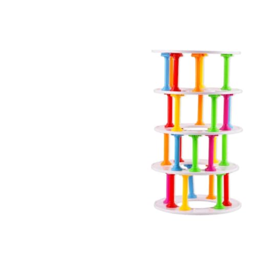 Milisten Balance Block Spielzeug für Kinder Praktische Balance Blöcke aus Kunststoff Lernspielzeug zur Motorik und Eltern Kind Interaktion für Zuhause und Familie von Milisten