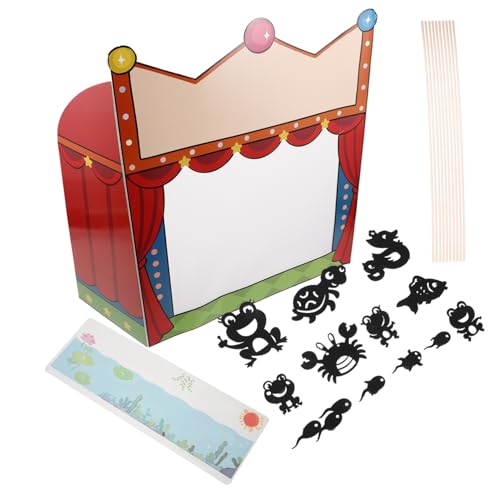 Milisten Schattenpuppen Satz für Kinder Puppentheater Bastelset mit Handpuppen Kreatives Selbstgemacht Spielzeug für Geschichtenerzählen und Lernen Milisten Schattenpuppen Satz für Kinder Puppentheater Bastelset mit Handpuppen Kreatives Selbstgemacht Spielzeug für Geschichtenerzählen und Lernen von Milisten