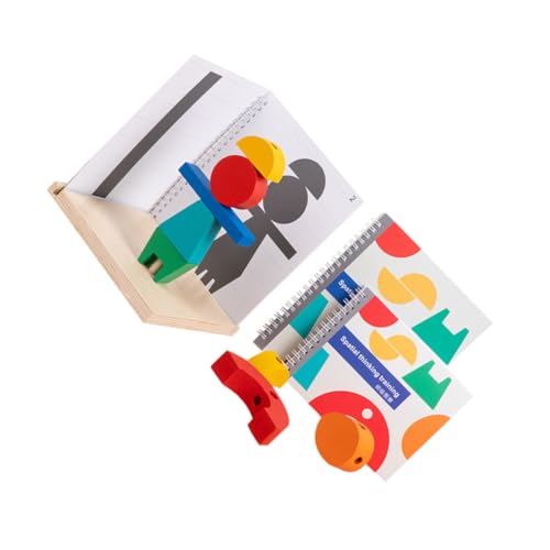 Milisten 1 Satz Lernspielzeug Holzbausteine für Kleinkinder Kreative Formen Farben Montessori Fördert Kognitive Fähigkeiten Hand Auge Koordination Räumliches Milisten 1 Satz Lernspielzeug Holzbausteine für Kleinkinder Kreative Formen Farben Montessori Fördert Kognitive Fähigkeiten Hand Auge Koordination Räumliches von Milisten
