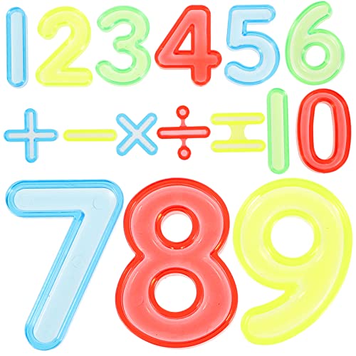 Milisten 1 Satz Lernspielzeug Zahlenbausteine für Mathematische Bauklötze mit Großen Zahlen und Rechenzeichen für Frühkindliche Bildung und Spielspaß Milisten 1 Satz Lernspielzeug Zahlenbausteine für Mathematische Bauklötze mit Großen Zahlen und Rechenzeichen für Frühkindliche Bildung und Spielspaß von Milisten