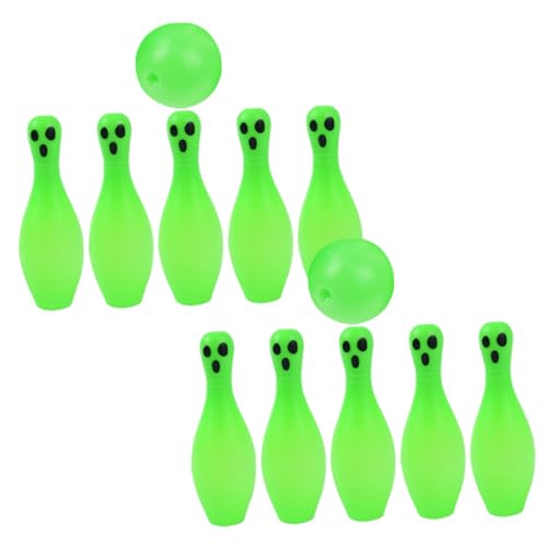 Milisten 1 Satz Leuchtenden Halloween Bowlingpins für Interaktive Familienspiele Geisterdesign für Partys und Spieltage Fördert Geschicklichkeit und Koordination Milisten 1 Satz Leuchtenden Halloween Bowlingpins für Interaktive Familienspiele Geisterdesign für Partys und Spieltage Fördert Geschicklichkeit und Koordination von Milisten