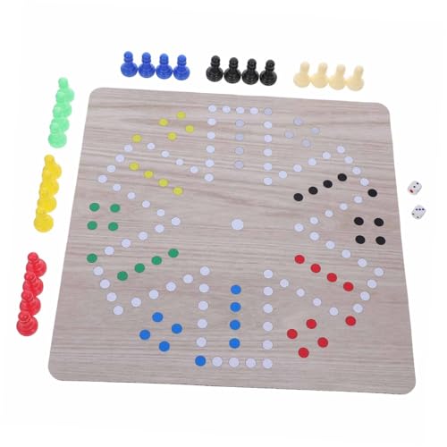 Milisten 1 Satz Ludo Party-Schachspielzeug Schach Tragbares Schachbrett Flugschachspielzeug bequemes Schachspielzeug Festival-Brettspiel tragbares Schachspielzeug Gummi Milisten 1 Satz Ludo Party-Schachspielzeug Schach Tragbares Schachbrett Flugschachspielzeug bequemes Schachspielzeug Festival-Brettspiel tragbares Schachspielzeug Gummi von Milisten