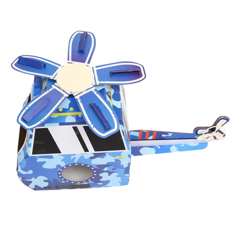Milisten 1 Satz Lüfterkleidung für Party Kleinkinder Und Kinderkostüm aus Pappe Flugzeugkostüm aus Pappe Flugzeug bausatz selber Machen DIY-Planetenbausatz Flug Essentials Papier von Milisten