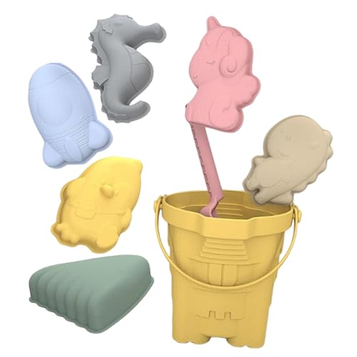 Milisten 1 Satz Lustiges Strandspielzeug Für Draußen Sandspielzeug Kinderspielzeug Silikonspielzeug Zum Sandgraben Für Den Strand Sandgrabenspielzeug Kieselgel Yellow von Milisten