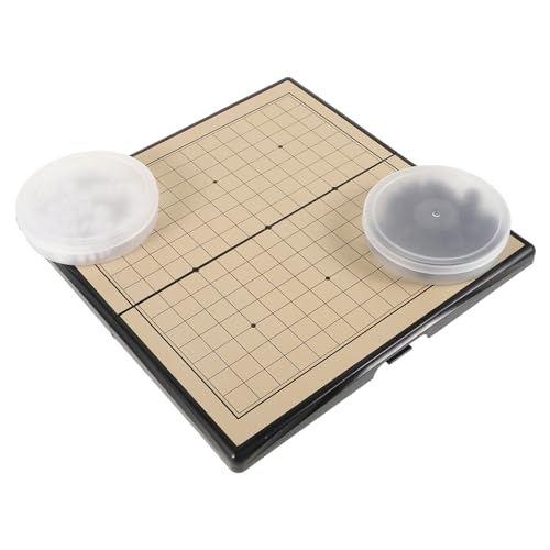 Milisten 1 Satz Magnetisches Go Spielset für Tragbares Brettspiel mit Feldern für Anfänger und Strategisches Lernen Mit Aufbewahrungsbox und Stabilen Spielsteinen Milisten 1 Satz Magnetisches Go Spielset für Tragbares Brettspiel mit Feldern für Anfänger und Strategisches Lernen Mit Aufbewahrungsbox und Stabilen Spielsteinen von Milisten