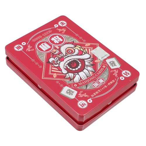 Milisten 1 Satz Mahjong Karten Chinesische Mahjong Spielkarten für Zuhause und Reisen Hochwertige Verarbeitung Einfach zu Transportieren Sicher und Langlebig Partys und Gesellschaftsspiele Milisten 1 Satz Mahjong Karten Chinesische Mahjong Spielkarten für Zuhause und Reisen Hochwertige Verarbeitung Einfach zu Transportieren Sicher und Langlebig Partys und Gesellschaftsspiele von Milisten