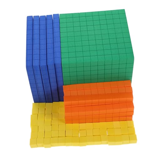 Milisten 1 Satz Mathematikwürfel für die Früherziehung Kleinkinder lehrreich groß Block Mathe Lernen Mathe Klassenzimmer müssen haben zählen Schaumwürfel Eva von Milisten