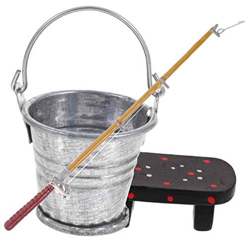 Milisten 1satz Miniatur Angler Mit Dekorativem Eimer Und Stuhl Teiliges Zubehör Für Kreative Fotografie Und Spielzeug Deko Mini Angelrute Und Zubehör Milisten 1satz Miniatur Angler Mit Dekorativem Eimer Und Stuhl Teiliges Zubehör Für Kreative Fotografie Und Spielzeug Deko Mini Angelrute Und Zubehör von Milisten