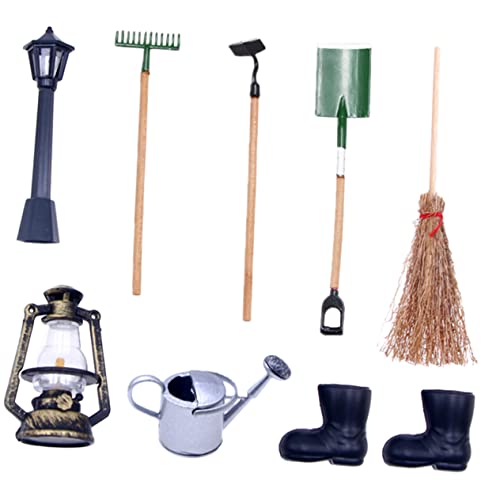 Milisten 1 Satz Mini-Farm-Set Mini-Hausgartengerät Gartengeräte für Zubehör für den Puppenhausgarten winziges Hausgartenwerkzeug Kinderwerkzeuge Plastik Milisten 1 Satz Mini-Farm-Set Mini-Hausgartengerät Gartengeräte für Zubehör für den Puppenhausgarten winziges Hausgartenwerkzeug Kinderwerkzeuge Plastik von Milisten