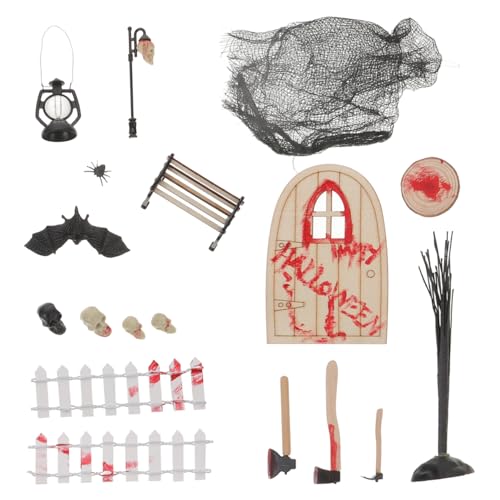 Milisten 1 Satz Mini Halloween Deko Set Teile Miniaturfiguren für Bastelprojekte Kreative Halloween Dekorationen Vielseitige Miniaturen für Puppenhäuser und Tischdeko Milisten 1 Satz Mini Halloween Deko Set Teile Miniaturfiguren für Bastelprojekte Kreative Halloween Dekorationen Vielseitige Miniaturen für Puppenhäuser und Tischdeko von Milisten