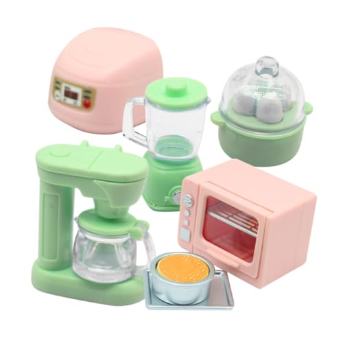 Milisten 1satz Miniatur Zubehör Set Für Teiliges Set Mit Ofen Eierkocher Kaffeemaschine Und Küchenszene Für Kreative Spiel Und Dekorationsideen Milisten 1satz Miniatur Zubehör Set Für Teiliges Set Mit Ofen Eierkocher Kaffeemaschine Und Küchenszene Für Kreative Spiel Und Dekorationsideen von Milisten