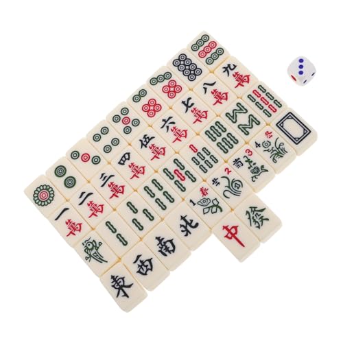 Milisten 1 Satz Mini Mahjong Set Tragbares Reise Mahjong Set für Anfänger Kompakt und Leicht für Kleine Räume und Unterwegs für Verschiedene Anlässe Milisten 1 Satz Mini Mahjong Set Tragbares Reise Mahjong Set für Anfänger Kompakt und Leicht für Kleine Räume und Unterwegs für Verschiedene Anlässe von Milisten