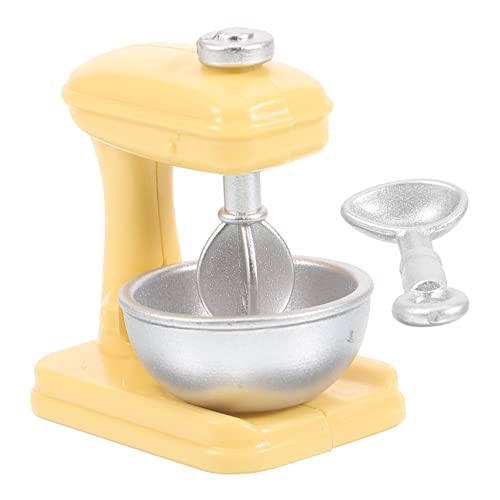 Milisten 1 Satz Mini-Mixer Miniaturmixer Puppenhaus-Mixer Spielzeugküchenzubehör Kleiner Küchenmixer Miniaturfigurendekoration Vor, Spiel Zu Für Küchengeräte Abs von Milisten