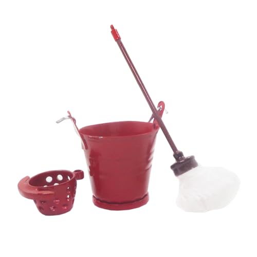 Milisten 1 Satz Mini -Mop -Eimer wischmop Mini-Eimer-Mopp Kleiner Wischeimer Miniatur-Reinigungsmopp Mini-Mopp und Eimer Miniatur -Eimer Miniatur-Reinigungsmittel Eimer mopp Legierung Milisten 1 Satz Mini -Mop -Eimer wischmop Mini-Eimer-Mopp Kleiner Wischeimer Miniatur-Reinigungsmopp Mini-Mopp und Eimer Miniatur -Eimer Miniatur-Reinigungsmittel Eimer mopp Legierung von Milisten