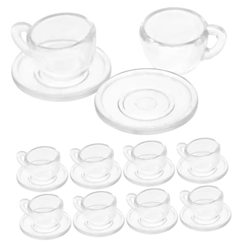 Milisten 1 Satz Mini-Tasse bastelsets für bastelzeug für kinderknallzeug Puppenhaus Tee Set Geburtstagsgeschenk Toys Teegeschirr-Tablett-Modell Mini-Hausschmuck Plastik Milisten 1 Satz Mini-Tasse bastelsets für bastelzeug für kinderknallzeug Puppenhaus Tee Set Geburtstagsgeschenk Toys Teegeschirr-Tablett-Modell Mini-Hausschmuck Plastik von Milisten