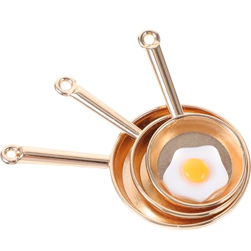 Milisten 1 Satz Mini -pan - Bratpfanne Spielzeugküche Klein Miniatur Winzig Zubehör Braten Mini-hauskochgeschirr Mini-küchendekoration Mini - Eisen Golden Milisten 1 Satz Mini -pan - Bratpfanne Spielzeugküche Klein Miniatur Winzig Zubehör Braten Mini-hauskochgeschirr Mini-küchendekoration Mini - Eisen Golden von Milisten