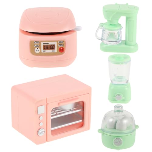 Milisten 1 Satz Miniatur Küche Spielzeugset Realistische Küchengeräte für Puppenhäuser für Rollenspiele und Kreative Aktivitäten Mit Mini Ofen Kaffeemaschine und Reiskocher Perfektes für Milisten 1 Satz Miniatur Küche Spielzeugset Realistische Küchengeräte für Puppenhäuser für Rollenspiele und Kreative Aktivitäten Mit Mini Ofen Kaffeemaschine und Reiskocher Perfektes für von Milisten