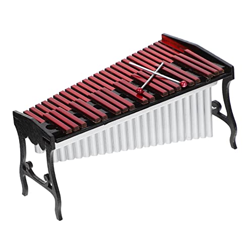 Milisten 1 Satz Miniatur Musikinstrument Handgefertigtes Holzmodell Xylophon für Kinderzimmer Dekoration Robustes für Kleine Musiker für Kreative Spielstunden Milisten 1 Satz Miniatur Musikinstrument Handgefertigtes Holzmodell Xylophon für Kinderzimmer Dekoration Robustes für Kleine Musiker für Kreative Spielstunden von Milisten