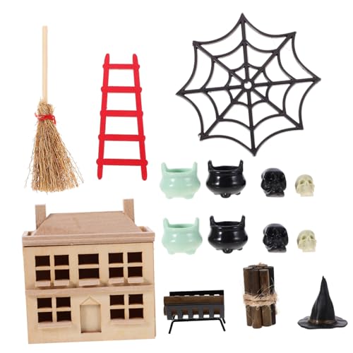 Milisten 1 Satz Miniatur Puppenhaus Halloween Dekoration Set DIY Mikro Landschaft Ornament für Puppenhaus Kreative Deko für Sammler und Bastelprojekte Milisten 1 Satz Miniatur Puppenhaus Halloween Dekoration Set DIY Mikro Landschaft Ornament für Puppenhaus Kreative Deko für Sammler und Bastelprojekte von Milisten
