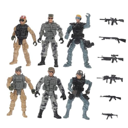 Milisten 1 Satz Miniatur Soldatenmodelle Teiliges Militärfigurenset für Sandtisch und Sammlung Detailreiche Spielfiguren für Sammler für DIY Dekoration Milisten 1 Satz Miniatur Soldatenmodelle Teiliges Militärfigurenset für Sandtisch und Sammlung Detailreiche Spielfiguren für Sammler für DIY Dekoration von Milisten