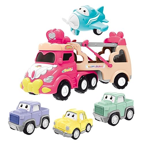 Milisten 1 Satz Modell LKW Spielzeugfahrzeug mit Rückziehmotor Inertiales Spielzeugauto für Musik und Lichtern Fördert die Eltern Junge Mädchen Bindung und Motorische Fähigkeiten Milisten 1 Satz Modell LKW Spielzeugfahrzeug mit Rückziehmotor Inertiales Spielzeugauto für Musik und Lichtern Fördert die Eltern Junge Mädchen Bindung und Motorische Fähigkeiten von Milisten