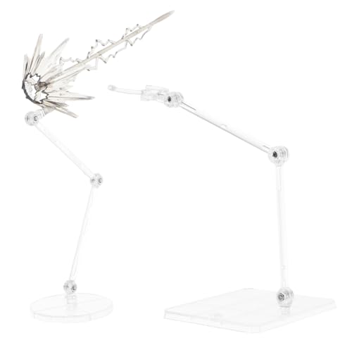 Milisten 1satz Modellständer Mit Zubehör Für Action Figuren Transparentes Display Präsentation Und Unterstützung Von Figuren Und Modellen Kompatibel Mit Verschiedenen Designs Und von Milisten