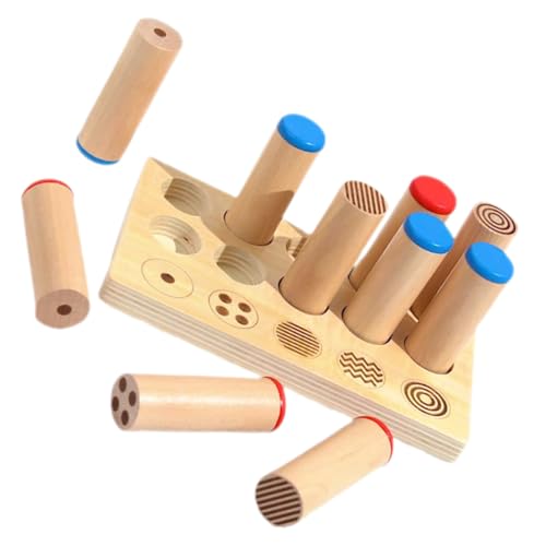 Milisten 1 Satz Montessori Holz Klangzylinder für Kleinkinder Interaktive Klangspielzeuge zur Frühen Sprachentwicklung und Sensorischen Kompakte für Jungen und Mädchen Milisten 1 Satz Montessori Holz Klangzylinder für Kleinkinder Interaktive Klangspielzeuge zur Frühen Sprachentwicklung und Sensorischen Kompakte für Jungen und Mädchen von Milisten