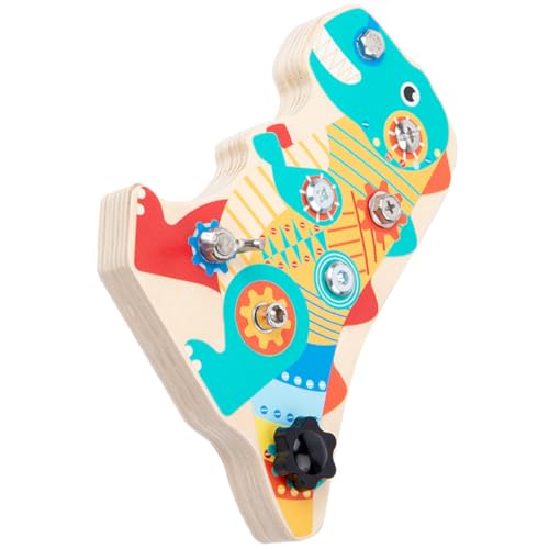 Milisten 1 Satz Montessori Holzspielzeug für Vorschulkinder Dinosaurier Schraubenspiel Feinmotorik und Logischem Lernspielzeug Milisten 1 Satz Montessori Holzspielzeug für Vorschulkinder Dinosaurier Schraubenspiel Feinmotorik und Logischem Lernspielzeug von Milisten