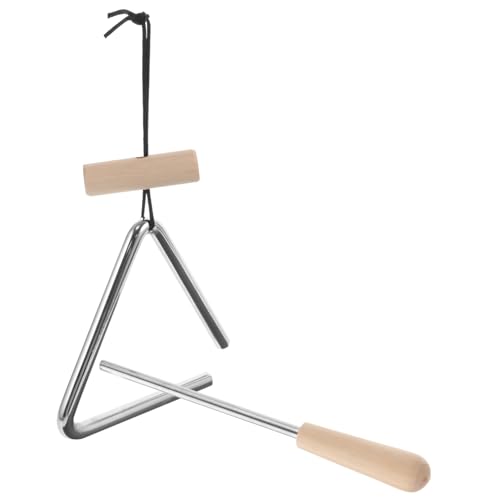Milisten 1 Satz Musikalisches Dreiecksinstrument für Musikalische Früherziehung Handpercussion von Rhythmus und Koordination für Klassenzimmer und Eltern Aktivitäten Milisten 1 Satz Musikalisches Dreiecksinstrument für Musikalische Früherziehung Handpercussion von Rhythmus und Koordination für Klassenzimmer und Eltern Aktivitäten von Milisten