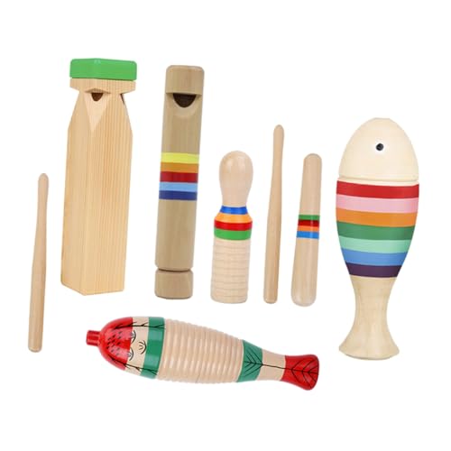 Milisten 1 Satz Musikinstrumentenset für die frühe Bildung Kleinkind -Percussion -Instrument Percussion Toy Musikinstrumente für Kleinkinder Holz Milisten 1 Satz Musikinstrumentenset für die frühe Bildung Kleinkind -Percussion -Instrument Percussion Toy Musikinstrumente für Kleinkinder Holz von Milisten