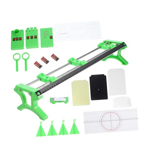 Milisten 1 Satz Physik-Experimentiergeräte Optik Experimentierkasten Physik -Experiment -Kit studentische Experimentiergeräte Abs Green Milisten 1 Satz Physik-Experimentiergeräte Optik Experimentierkasten Physik -Experiment -Kit studentische Experimentiergeräte Abs Green von Milisten
