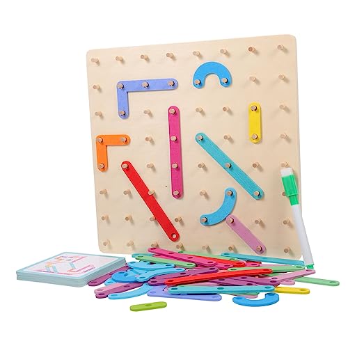 Milisten 1 Satz Pinnwand -Puzzlespielzeug Mathe- Formen für Sortierspielzeug aus Holz Puzzle Montage Puzzleblöcke Grafikspielzeug für hölzern Bunt Milisten 1 Satz Pinnwand -Puzzlespielzeug Mathe- Formen für Sortierspielzeug aus Holz Puzzle Montage Puzzleblöcke Grafikspielzeug für hölzern Bunt von Milisten