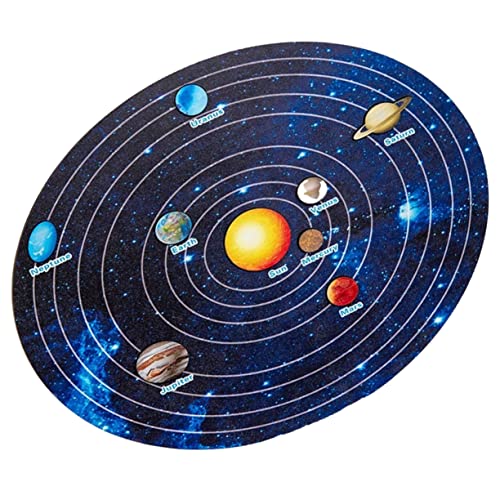 Milisten 1 Satz Planeten -puzzlespielzeug Holz Sonnensystem Holzpuzzle Solar System Die Planeten Solar System Planeten Planetenmodell Holz Hölzern von Milisten