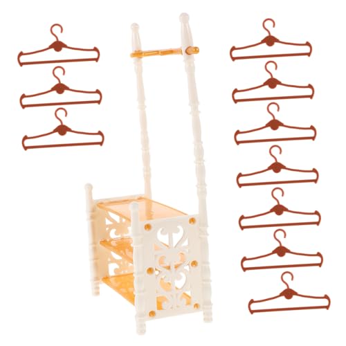 Milisten 1 Satz Puppe Wäsche Ständer Kleiderständer Puppenkleidung Aufbewahrung Puppenhauszubehör Puppenkleiderbügel Puppenkleidung Rack Plastik Milisten 1 Satz Puppe Wäsche Ständer Kleiderständer Puppenkleidung Aufbewahrung Puppenhauszubehör Puppenkleiderbügel Puppenkleidung Rack Plastik von Milisten