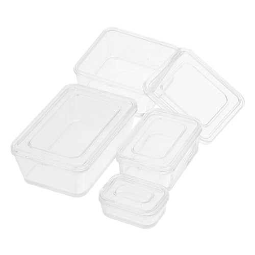 Milisten 1 Satz Puppenhaus-Lunchbox Puppenhaus-Miniaturen Container winzig bastelzeug Dollhouse playmobile Lunch-Box Miniatur-Aufbewahrungsbox Mini-Dekoration für Puppenhaus Plastik Milisten 1 Satz Puppenhaus-Lunchbox Puppenhaus-Miniaturen Container winzig bastelzeug Dollhouse playmobile Lunch-Box Miniatur-Aufbewahrungsbox Mini-Dekoration für Puppenhaus Plastik von Milisten