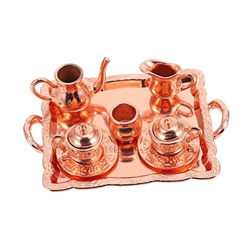 Milisten 1 Satz Puppenhaus-Modell Mini - Wasserkocher klein Mini-Hausversorgung Miniaturhauszubehör Mini-Teekessel-Dekore Miniatur - Mini-Teekannen Legierung Golden Milisten 1 Satz Puppenhaus-Modell Mini - Wasserkocher klein Mini-Hausversorgung Miniaturhauszubehör Mini-Teekessel-Dekore Miniatur - Mini-Teekannen Legierung Golden von Milisten