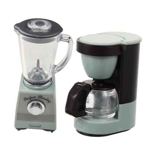 Milisten 1 Satz Puppenhaus-Modell Tragbare Mini-entsafter Zubehör Für Puppenhäuser Kaffeemaschine Mini-kaffeemaschine Puppenhaus-küche Puppenhaus-miniaturen Plastik Blue Milisten 1 Satz Puppenhaus-Modell Tragbare Mini-entsafter Zubehör Für Puppenhäuser Kaffeemaschine Mini-kaffeemaschine Puppenhaus-küche Puppenhaus-miniaturen Plastik Blue von Milisten