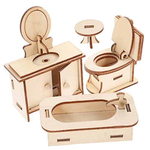 Milisten 1 Satz Puppenhaus kinderspielzeug für Geburtstags mitbringsel Weihnachten Boy Toys Puppenhaus-Waschmaschine Puppenhaus-Toilettenspielzeug Holz Milisten 1 Satz Puppenhaus kinderspielzeug für Geburtstags mitbringsel Weihnachten Boy Toys Puppenhaus-Waschmaschine Puppenhaus-Toilettenspielzeug Holz von Milisten