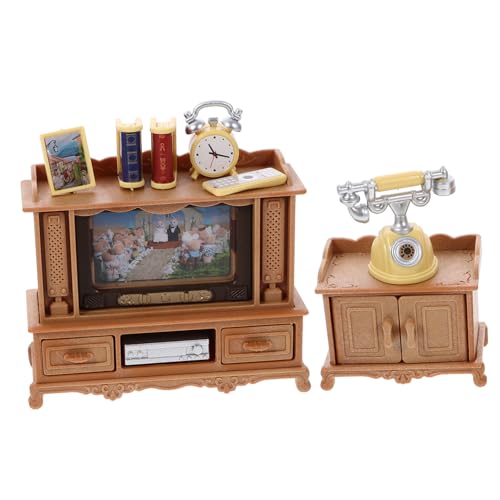 Milisten 1 Satz Puppenhausmöbel Mini-Hausmöbel-Ornament Miniaturhausmöbel Miniaturmöbelmodell kleine Fotorequisite Miniatur-Basteldekor entzückende kleine möbel Plastik Milisten 1 Satz Puppenhausmöbel Mini-Hausmöbel-Ornament Miniaturhausmöbel Miniaturmöbelmodell kleine Fotorequisite Miniatur-Basteldekor entzückende kleine möbel Plastik von Milisten